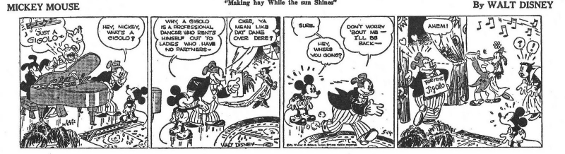 Illustration for article titled Back in the day, Mickey Mouse attempted suicide and fought opium smugglers